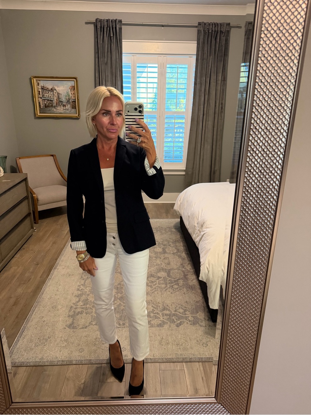 J Crew Navy Blazer